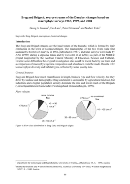 Breg and Brigach, Source Streams of the Danube: Changes Based on Macrophyte Surveys 1967, 1989, and 2004