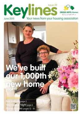Keylinesissue 39 June 2015 Your News from Your Housing Association