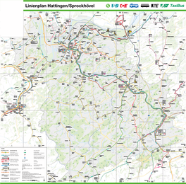 Linienplan Hattingen/Sprockhövel