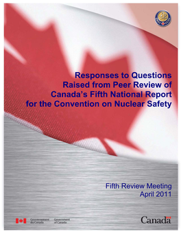 Responses to Questions Raised from Peer Review of Canada's Fifth