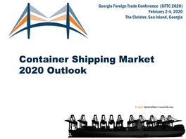 Container Shipping Market Outlook