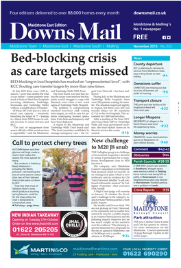 Bed-Blocking Crisis As Care Targets Missed