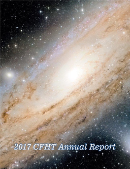 2017 CFHT Annual Report