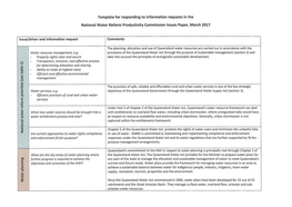 Queensland Government Through the Queensland Water Supply Act (Section 3)