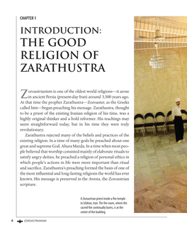 The Good Religion of Zarathustra