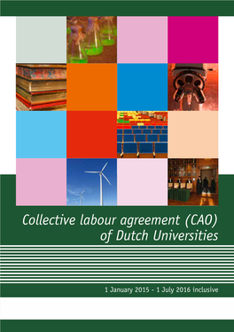 (CAO) of Dutch Universities