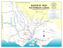 Railway Map Victorian Lines
