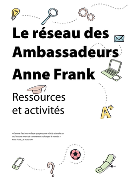 Ressources Et Activités