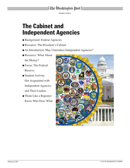 The Cabinet and Independent Agencies