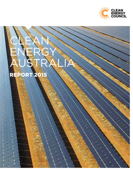 Clean Energy Australia 2015