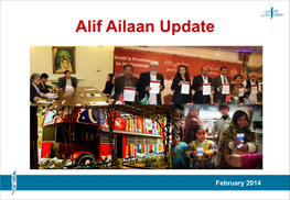 Alif Ailaan Update