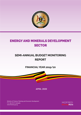Energy and Minerals Development Sector
