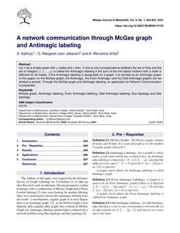A Network Communication Through Mcgee Graph and Antimagic Labeling