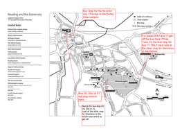 University of Reading Maps
