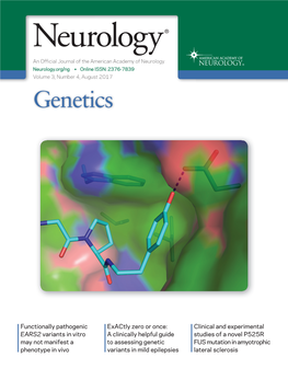 Neurology Genetics