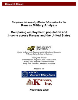 Kansas Military Analysis