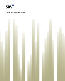 Annual Report 2012 Report Annual SRV