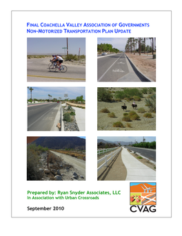 Non-Motorized Transportation Plan Update