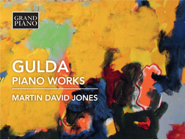 Piano Works Martin David Jones