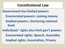 Constitutional