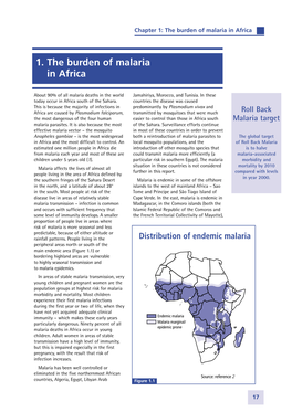 1. the Burden of Malaria in Africa