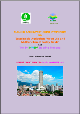 MANCID and INWEPF JOINT SYMPOSIUM on 'Sustainable