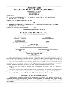 Blue Coat Systems, Inc