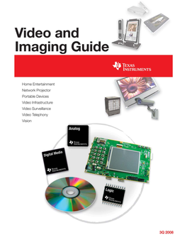 Video and Imaging Solutions Guide 3Q 2008