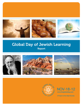 Third Annual Global Day of Jewish Learning