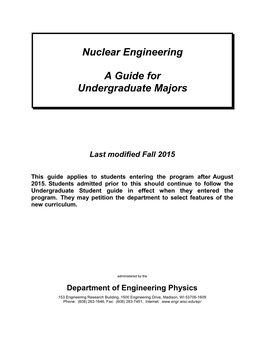 Nuclear Engineering