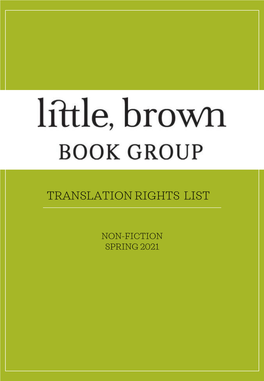 Translation Rights List