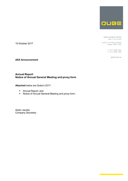 View Annual Report