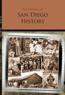 Journal of San Diego History Volume 55 Issue 3