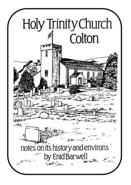 History of Holy Trinity, Colton