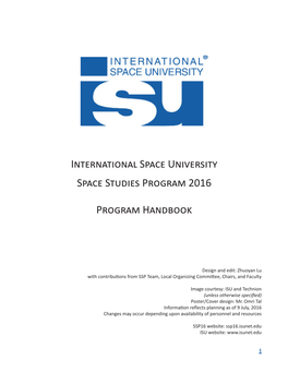 Download the SSP16 Program Handbook