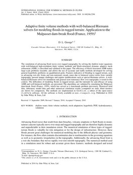 Adaptive Finite Volume Methods with Well-Balanced Riemann Solvers For