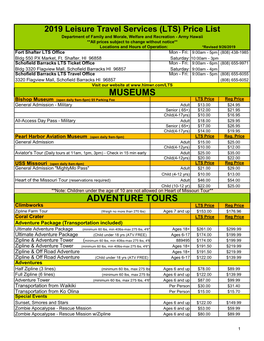 Museums Adventure Tours