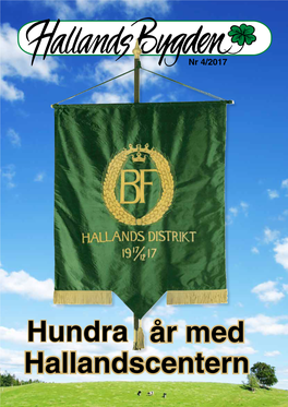 Hallandscentern Hundra År