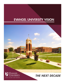 Evangel University Vision