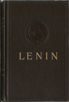 Collected Works of VI Lenin