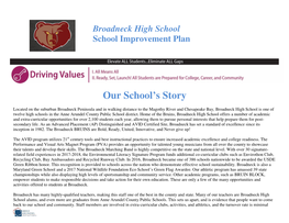 School Improvement Plan