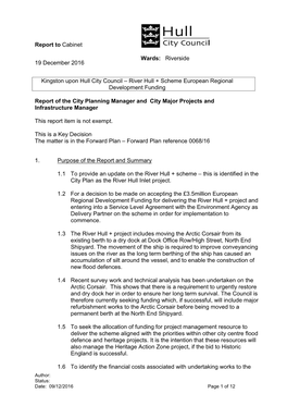 Formal Report Template