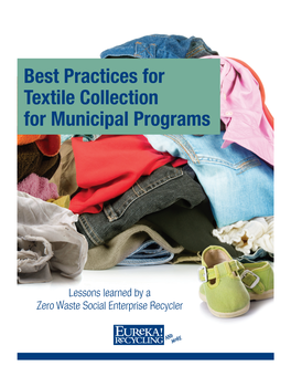 Best Practices for Textile Collection for Municipal Programs