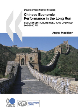 Chinese Economic Performance in the Long Run