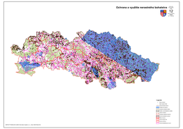 Ochrana a Využitie Nerastného Bohatstva Kraja 12 Zmeny a Doplnky 2009 M 1 : 200 000