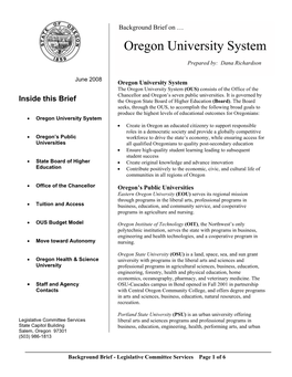 Oregon University System
