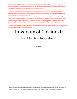 Policy Manual