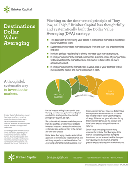 Destinations Dollar Value Averaging