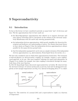 9 Superconductivity