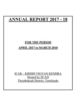 Annual Report 2017 - 18